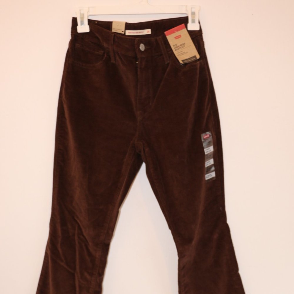 Levi's 725 High Rise Corduroy Bootcut Pants